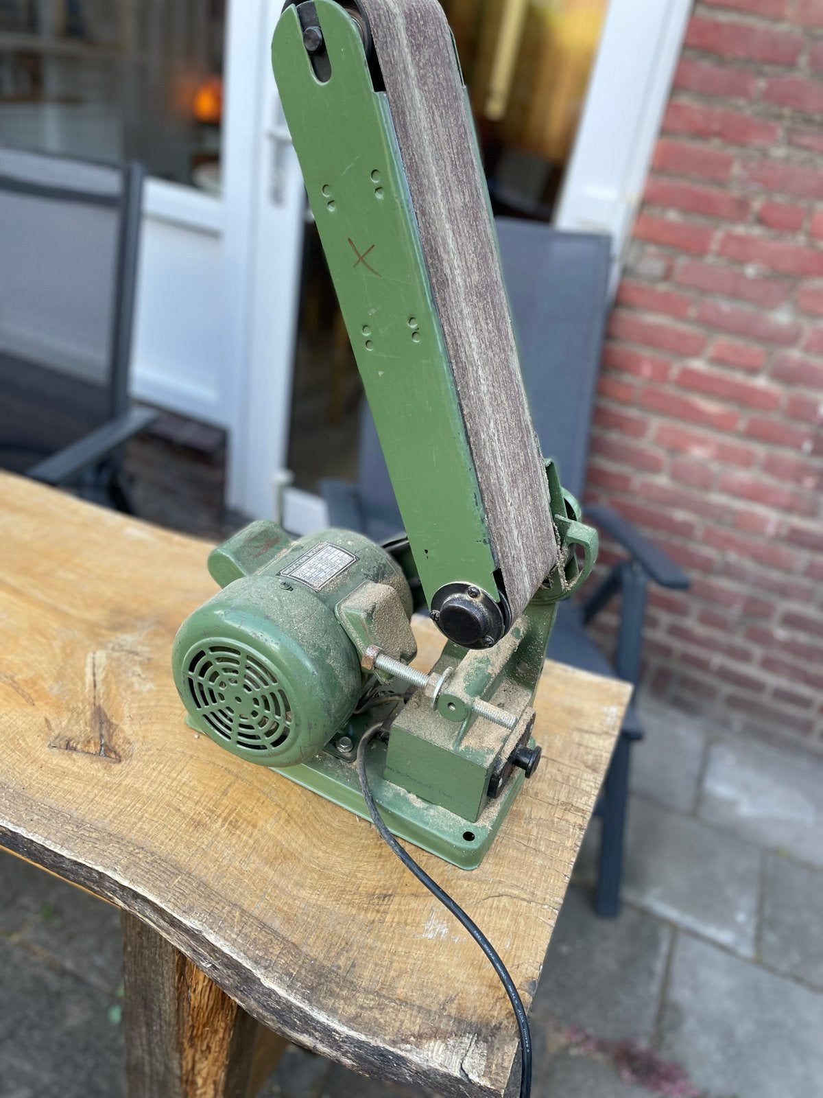 Ferm Bandschuurmachine, Ophalen, Gebruikt, Minder dan 600 watt, Bandschuurmachine