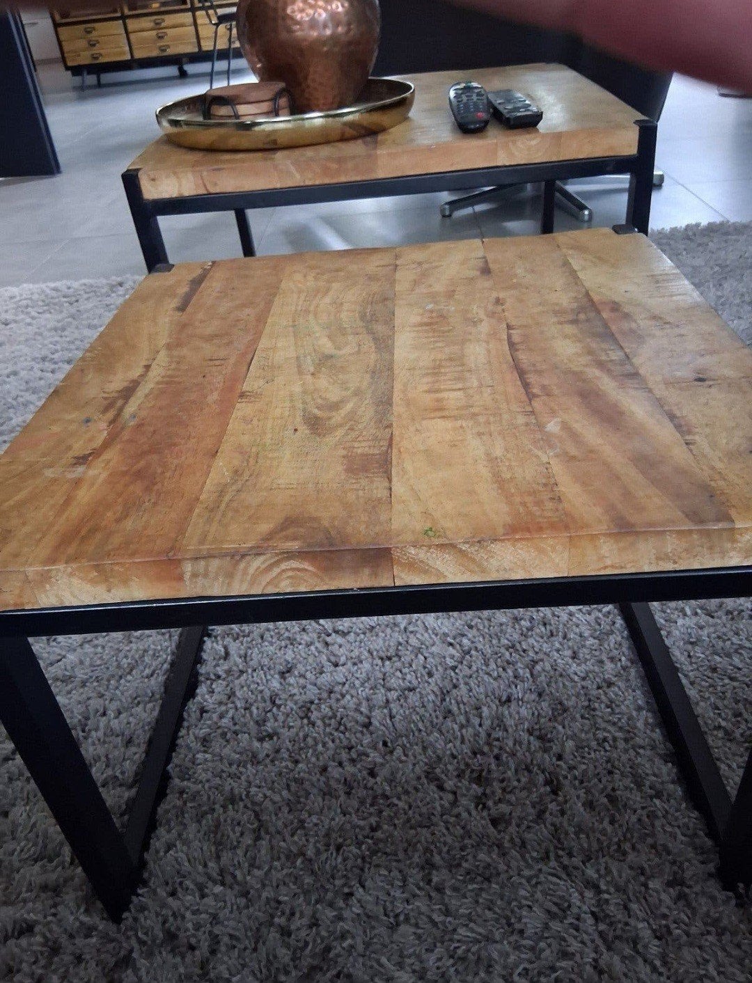 salontafels, Ophalen, 50 tot 100 cm, Vierkant, 50 tot 100 cm