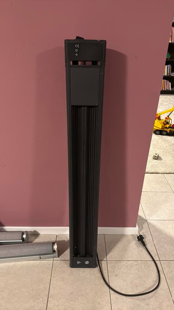 Heater, Ophalen, Zo goed als nieuw, Elektrisch, Wand