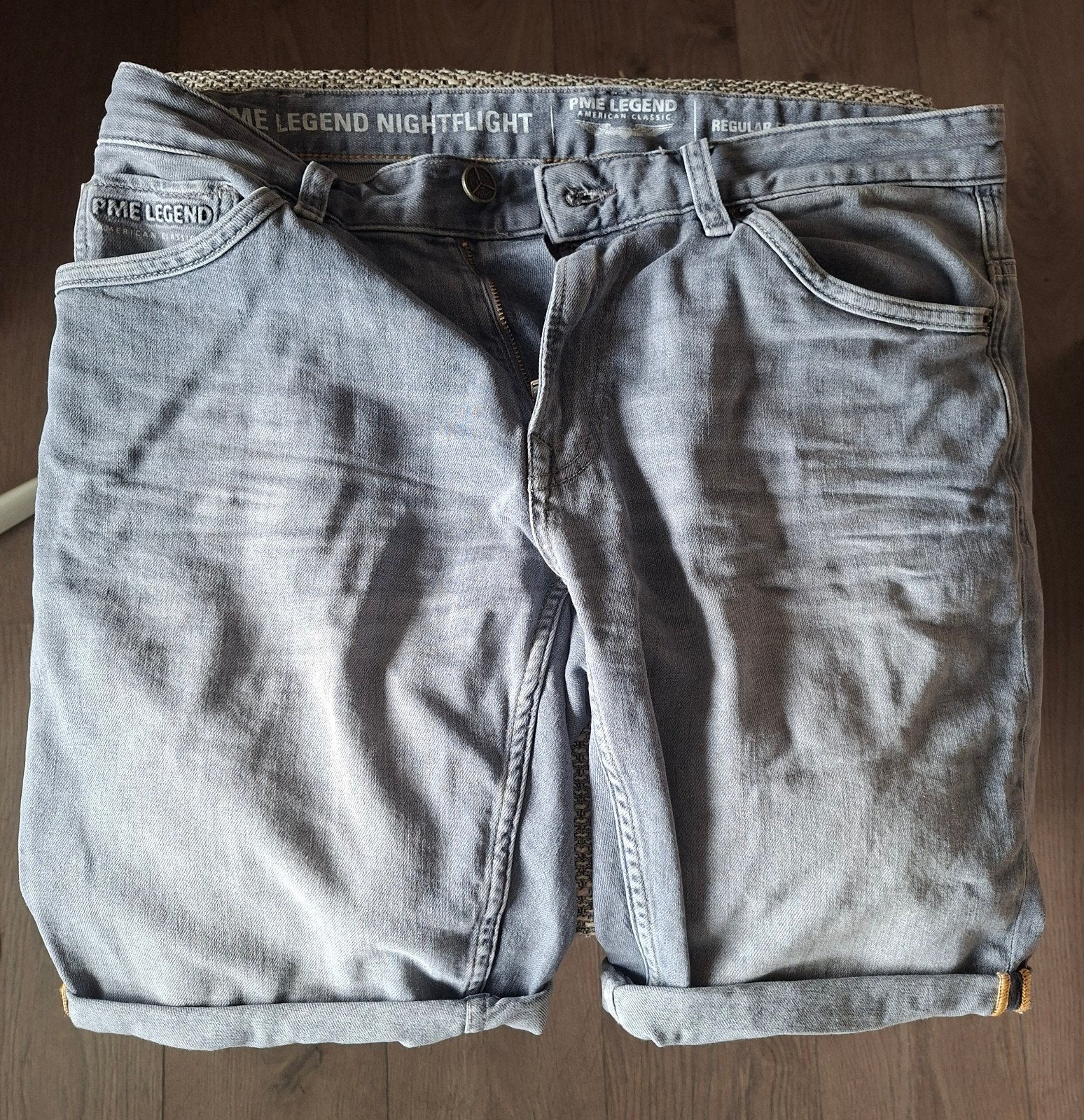 PME korte broek z.g.a.n., Ophalen of Verzenden, Grijs, W33 - W34 (confectie 48/50)
