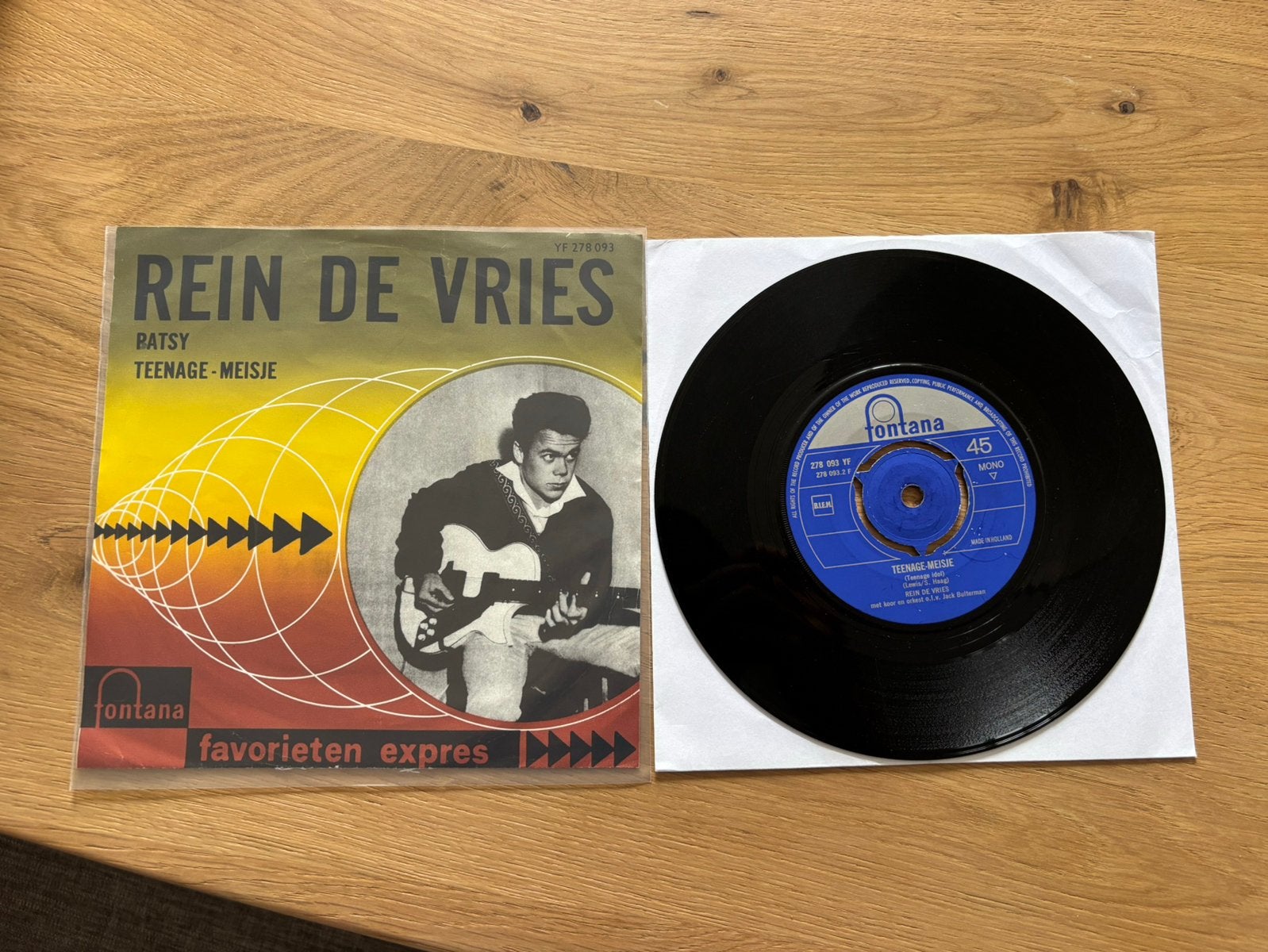 Rein de vries - teenage meisje, Ophalen of Verzenden, Gebruikt, Overige formaten