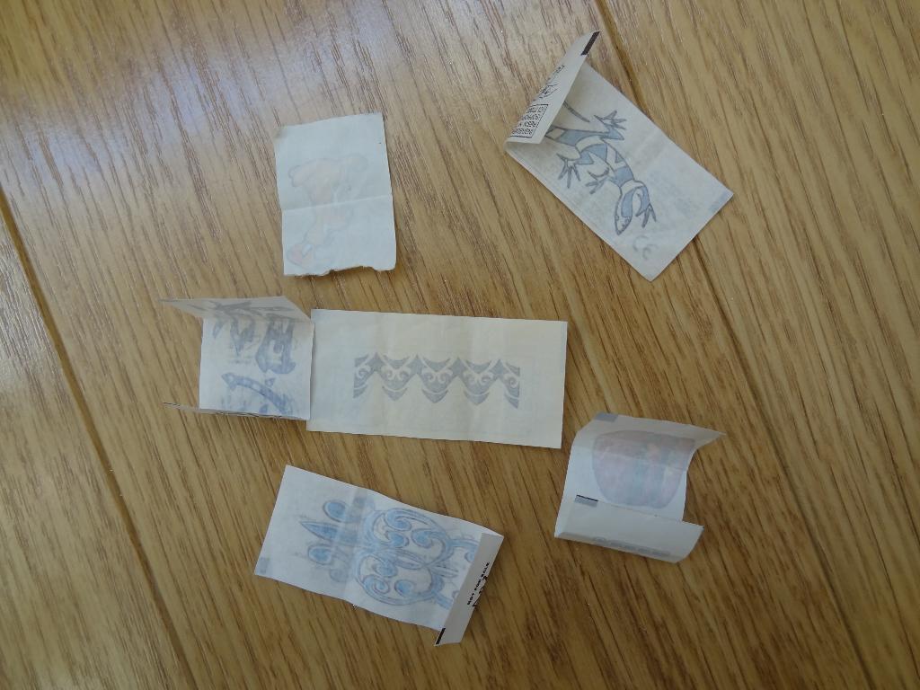 Diverse Plaktattoos 6 Stuks >Snelle Verzending!<, Ophalen of Verzenden, Zo goed als nieuw