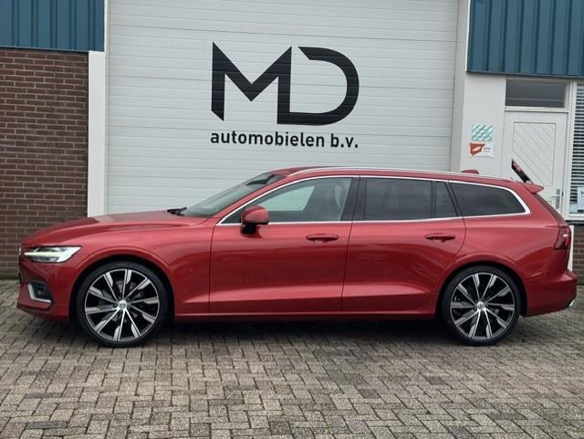 Volvo V60 2.0 D4 Inscription - Dealer onderhouden - Trekhaak, Gebruikt, Leder, 1639 kg, Geïmporteerd