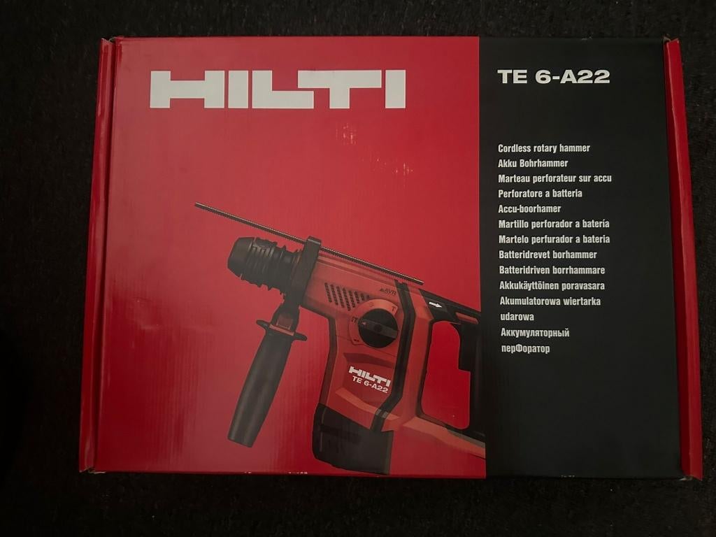 TE 6-A22 Snoerloze boorhamer - NIEUWE, Doe-het-zelf en Verbouw, Gereedschap | Boormachines, Nieuw, Boor- en/of Breekhamer, 600 watt of meer
