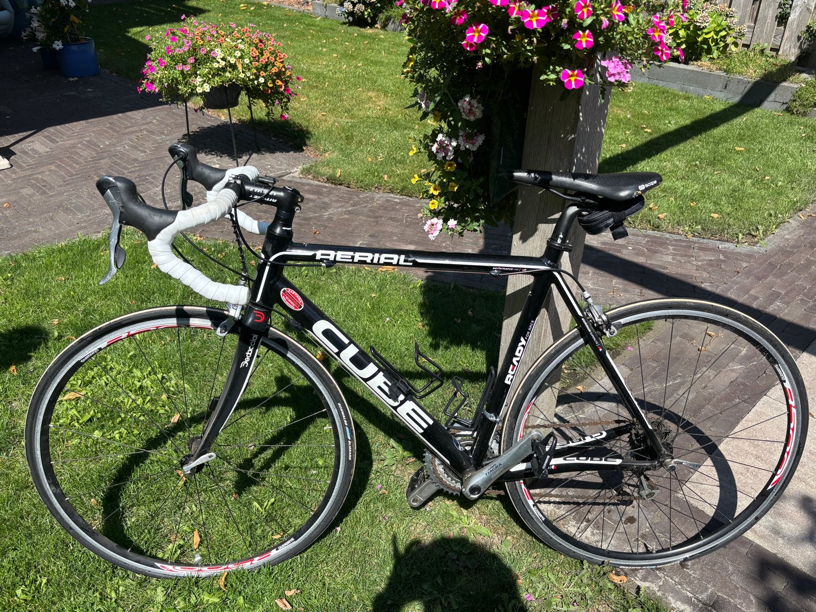 Cube racefiets frame maat 53 met accessoires, Gebruikt, Aluminium, 49 tot 53 cm, Meer dan 20 versnellingen