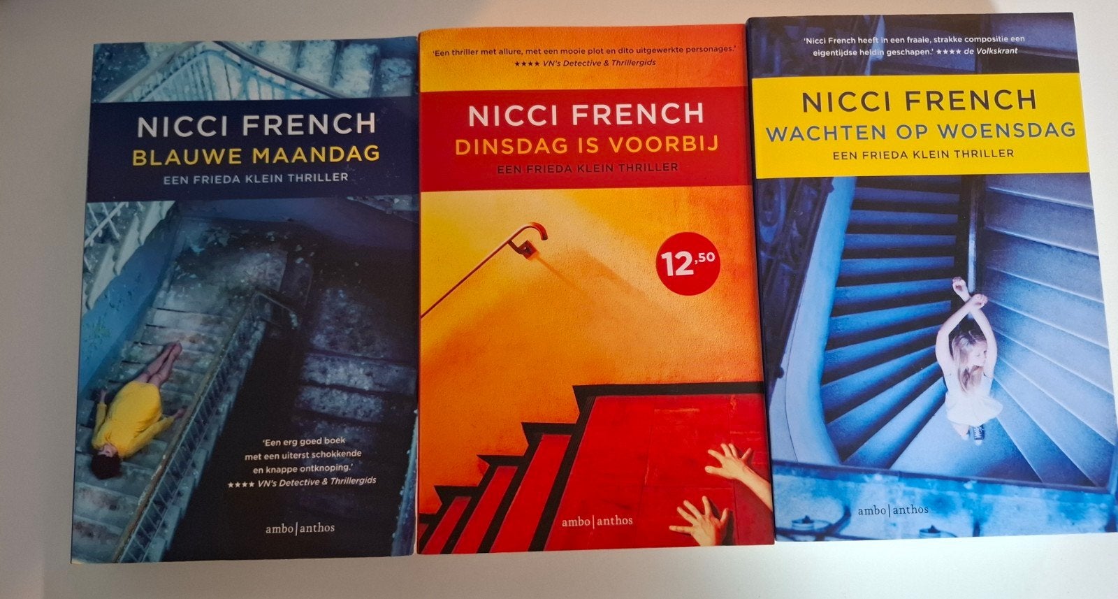 Nicci French - Frieda Klein Thriller Serie (3 boeken), Ophalen of Verzenden, Zo goed als nieuw, Nicci French, Europa overig