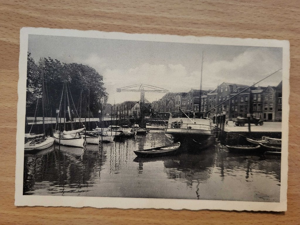 ansicht OUD BEIJERLAND Haven militair, Verzamelen, Ophalen of Verzenden, Voor 1920, Zuid-Holland