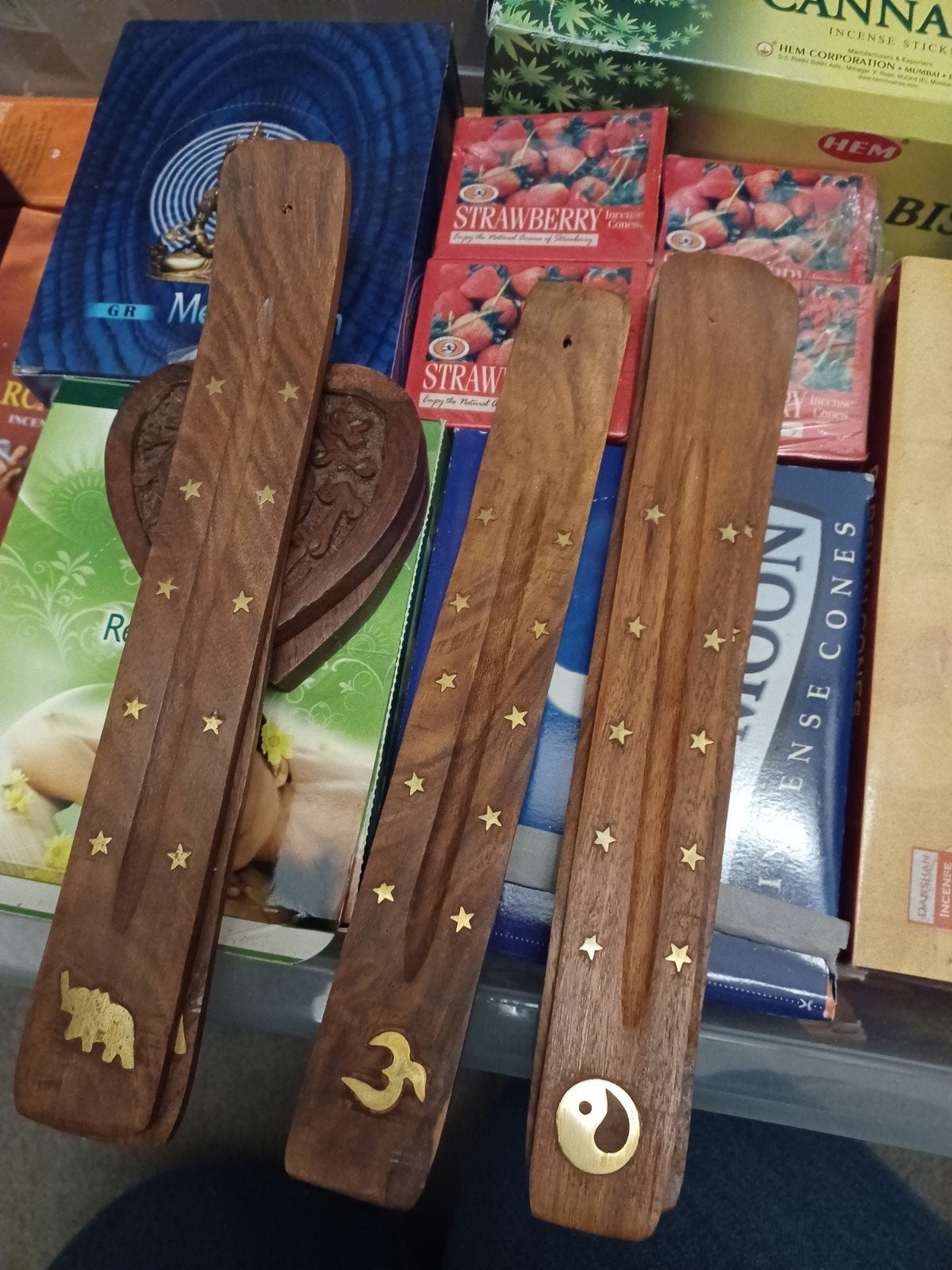 Wierook plankjes, dozen en hartvormige houders, Huis en Inrichting, Ophalen of Verzenden, Nieuw