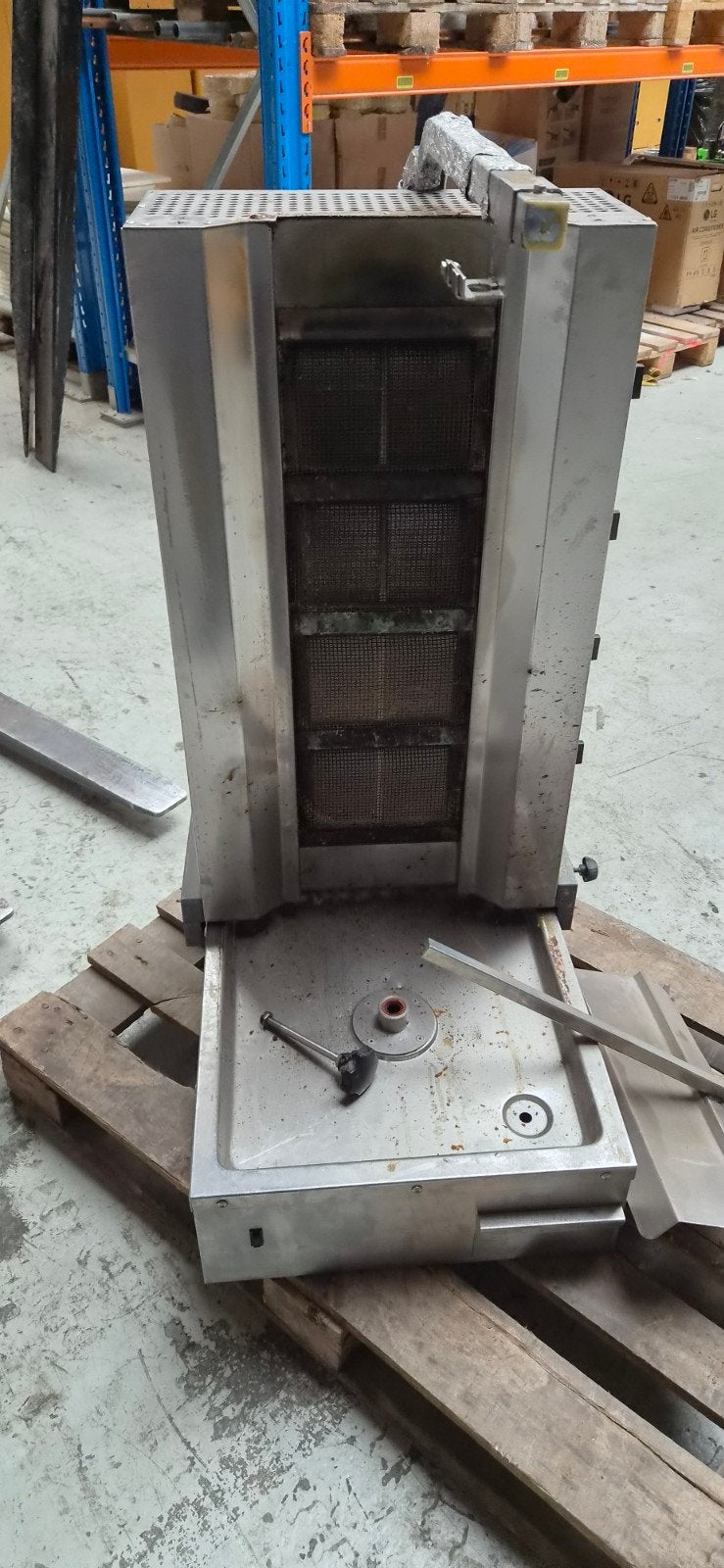 Professionele Döner Kebab Grill - Gebruikt, Ophalen of Verzenden, Gebruikt