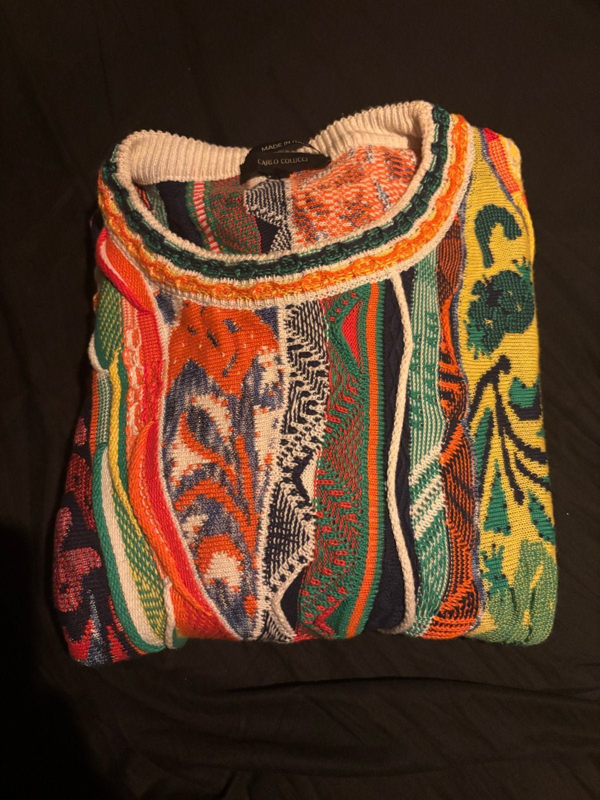 Prachtige Carlo Colucci trui - Maat XXXL, Ophalen of Verzenden, Zo goed als nieuw, Overige maten, Meerkleurig