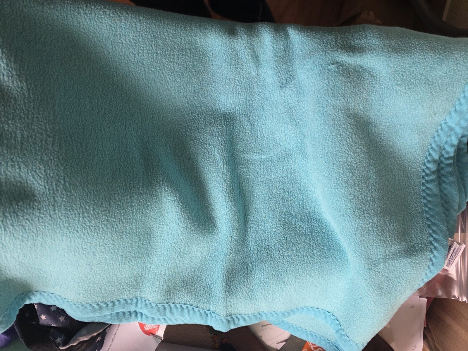 Prénatal Babydeken - Blauw en Groen, Wasbaar, Gebruikt, Ophalen of Verzenden, Prénatal