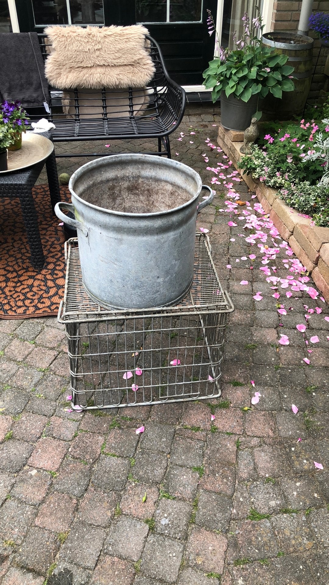 Tuindecoratie, Ophalen, Minder dan 30 cm, Rond, Zo goed als nieuw