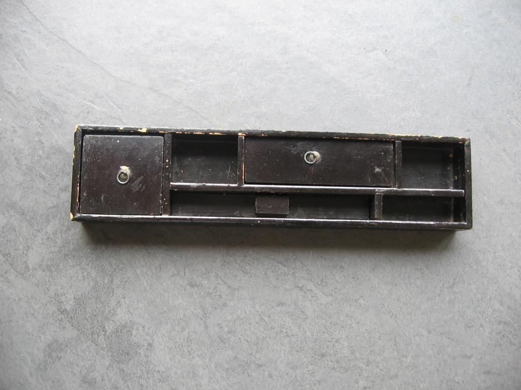 Houten burosetje mt 30 x 7 x 3 cm., Ophalen of Verzenden