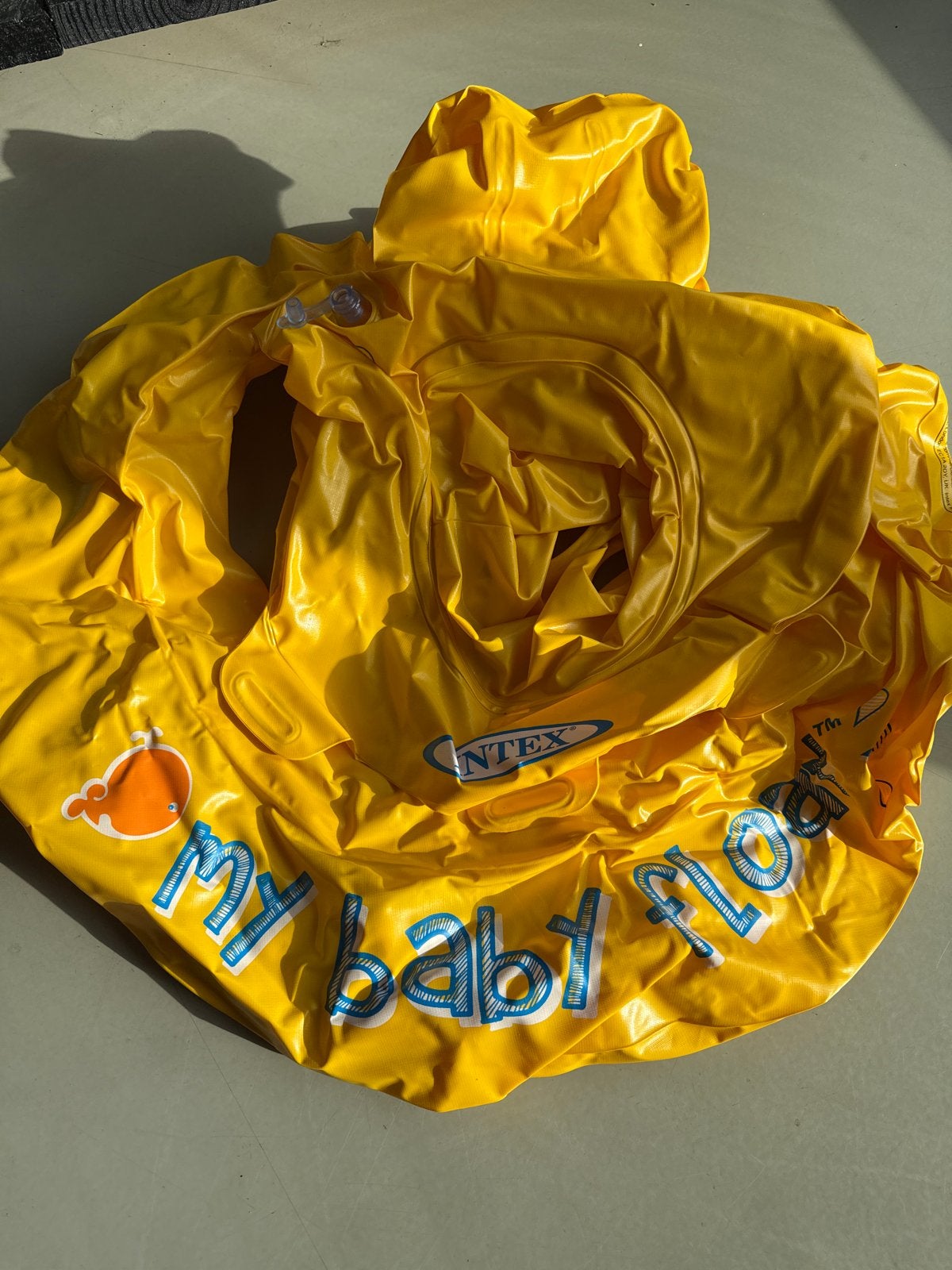 Intex My Baby Float zwemband - Geel, Ophalen, Gebruikt, Overige typen