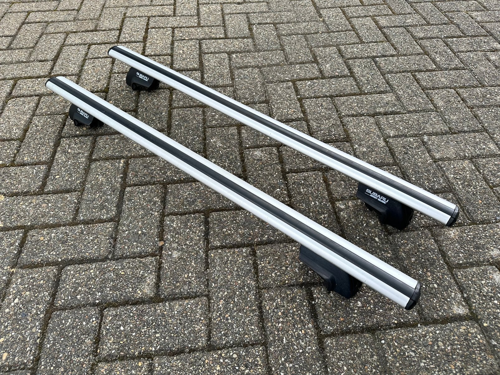 Subaru Outback 2004-2009 MontBlanc dakdragers, Ophalen of Verzenden, Gebruikt