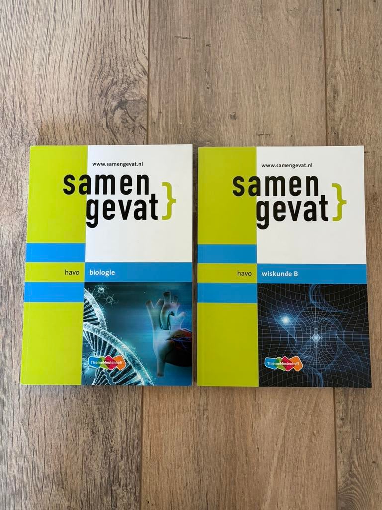 Examenboekjes samengevat, Ophalen, Nieuw, HAVO, Wiskunde B