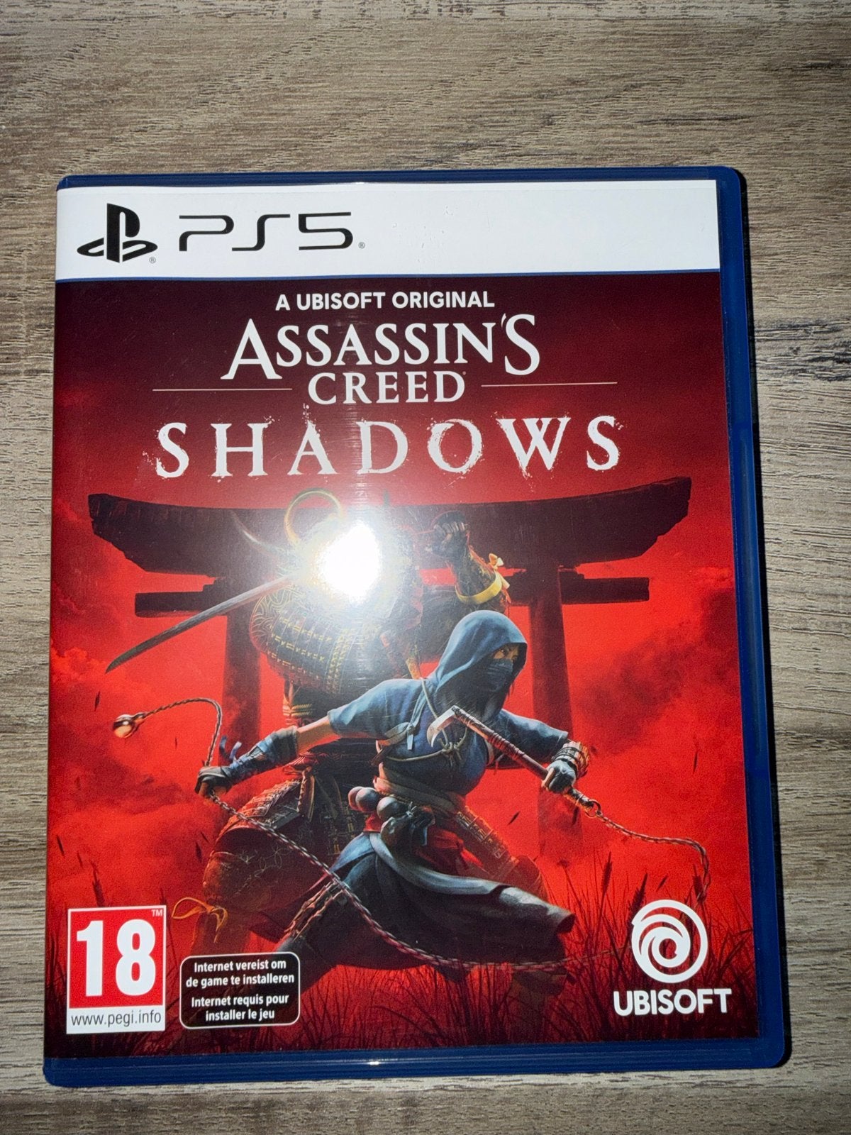 Assassin's Creed Shadows PS5, Avontuur en Actie, Gebruikt, Vanaf 18 jaar, 1 speler