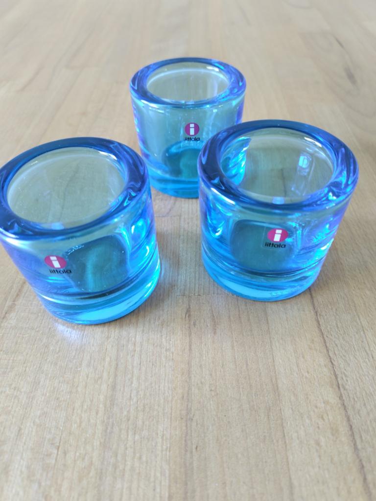 Iittala waxinelichtjes houders, Ophalen of Verzenden, Zo goed als nieuw, Overige materialen, Minder dan 25 cm
