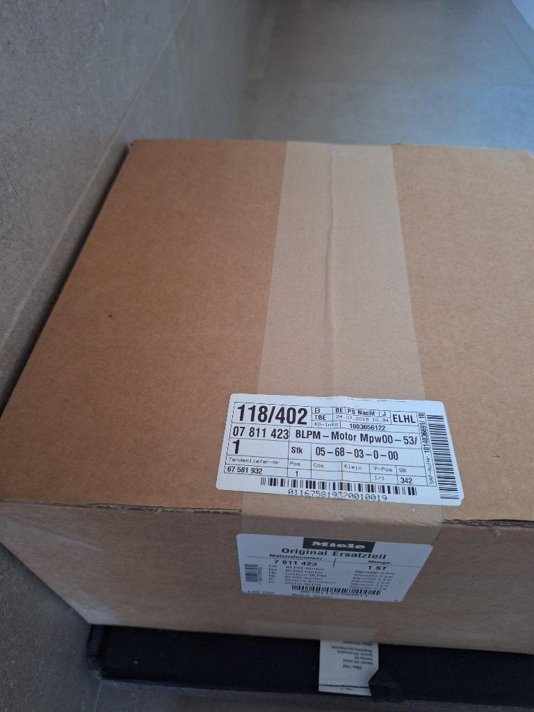 Miele motor wasmachine, Witgoed en Apparatuur, Onderdelen en Toebehoren, Ophalen of Verzenden, Nieuw