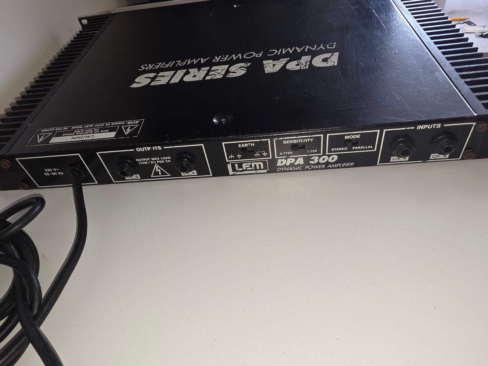 DPA 300 power amplifier, Audio, Tv en Foto, Luidsprekers, Ophalen, Overige merken
