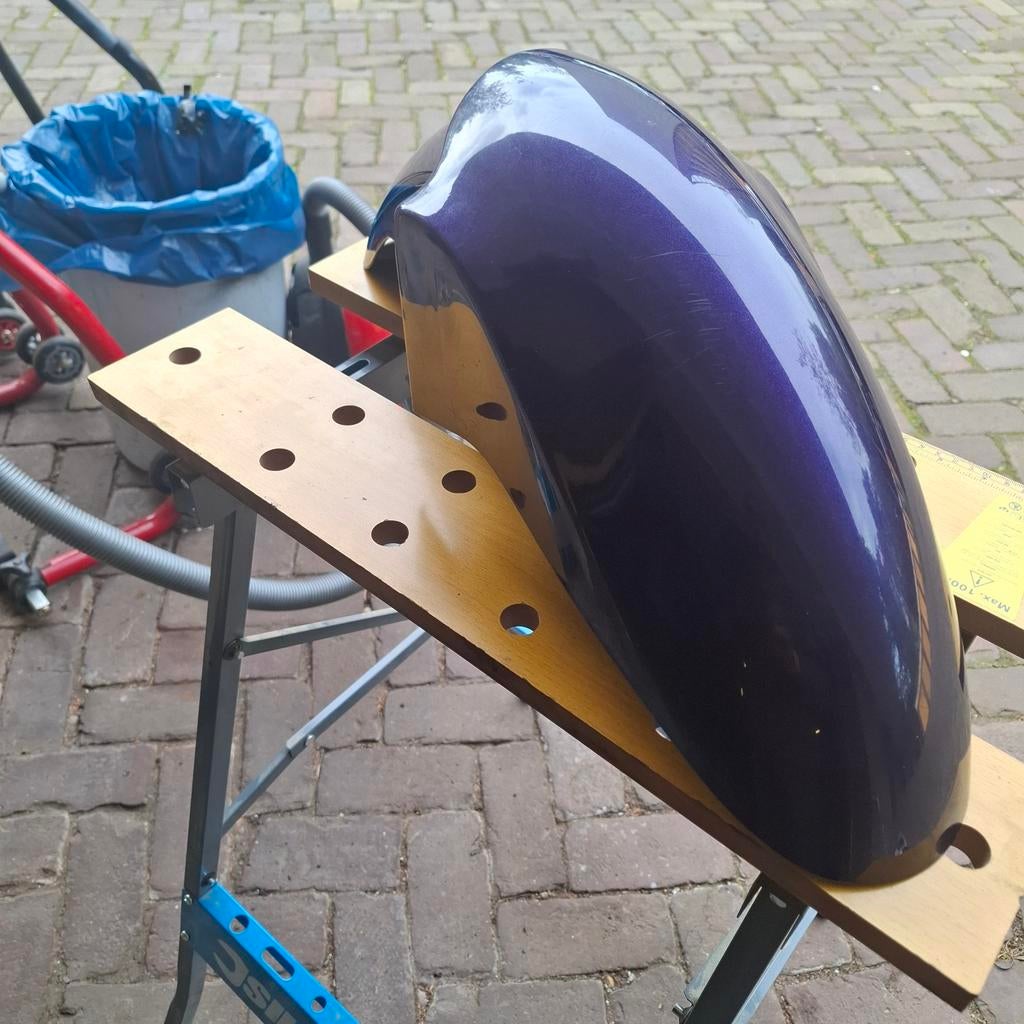 Voorspatbord Kawasaki ZZR250 - Paars, Ophalen of Verzenden, Gebruikt