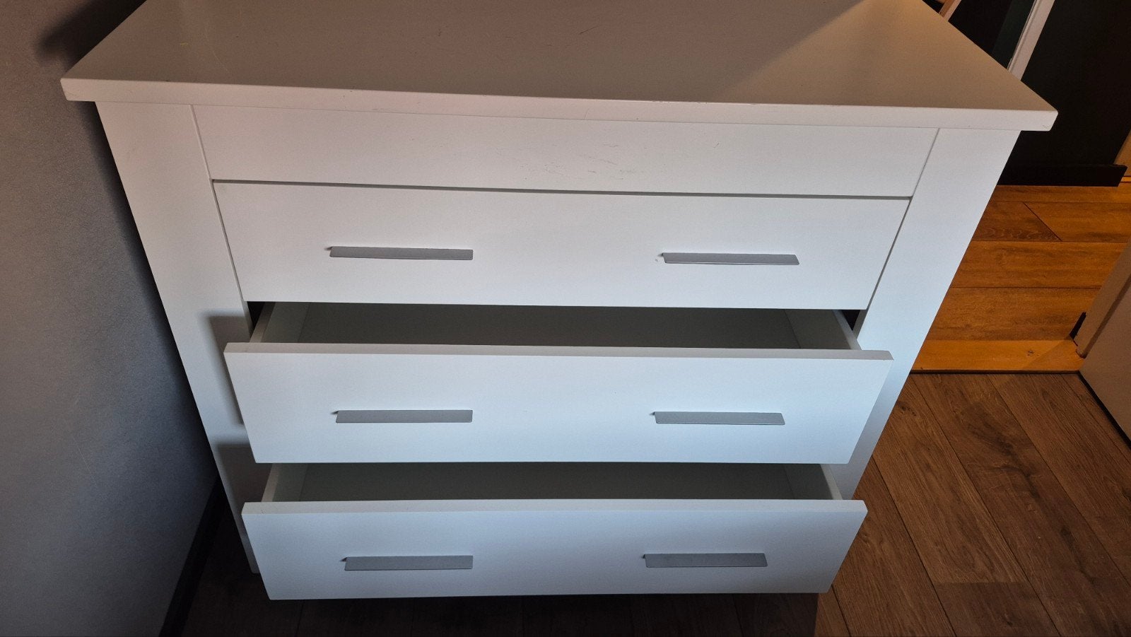 commode wit, Ophalen, Gebruikt, 50 tot 70 cm, 100 cm of meer