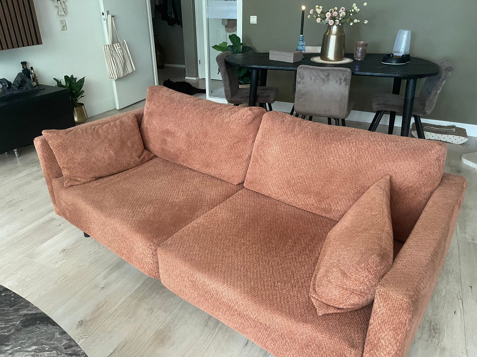 Bank, Ophalen, 150 tot 200 cm, Tweepersoons, 75 tot 100 cm