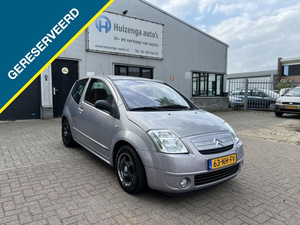 Citroën C2 1.4i Ligne Ambiance| AUTOMAAT!| EXPORT!, Automaat, 450 kg, 4 cilinders, 4 stoelen