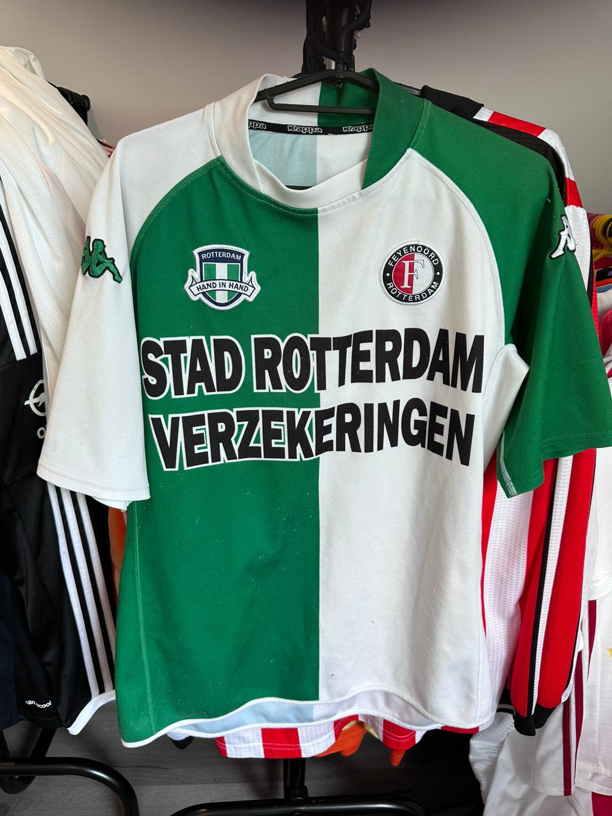 Oud Feyenoord voetbal shirt uit 2003/2004, Maat M, Verzenden, Zo goed als nieuw, Shirt