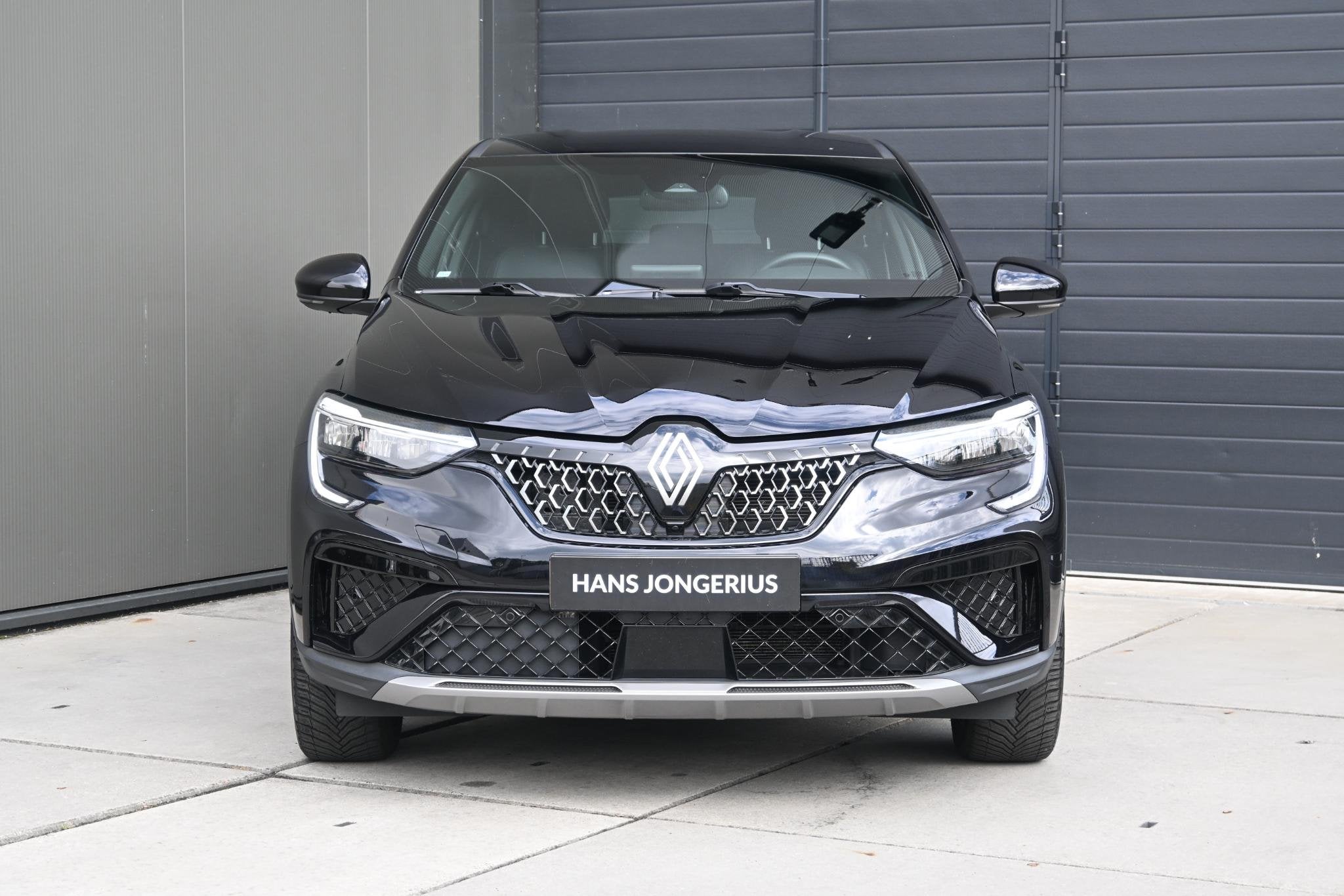 Renault Arkana E-Tech full hybrid 145 techno | TREKHAAK | BO, Auto's, Gebruikt, Euro 6, Leder en Stof, Zwart