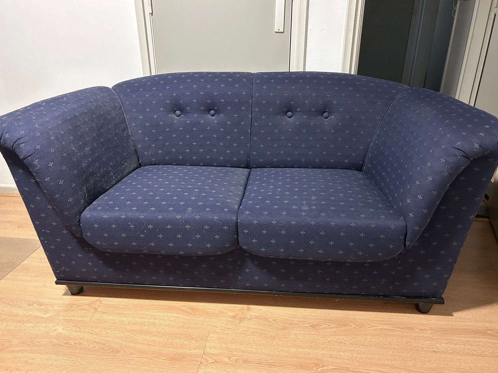 Gratis af te halen 2p bank, Huis en Inrichting, Ophalen, Gebruikt, 150 tot 200 cm, Tweepersoons