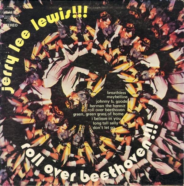 Jerry Lee Lewis ‎– Roll Over Beethoven !!! lp, Gebruikt, Complilatie, Ophalen of Verzenden, 1970 - 1979