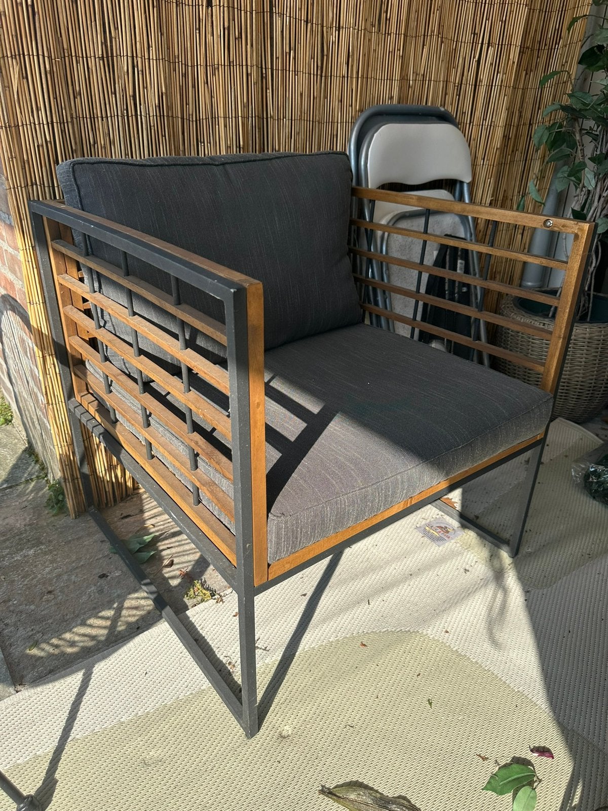 Tuinstoel/tuin fauteuil, Ophalen, Gebruikt