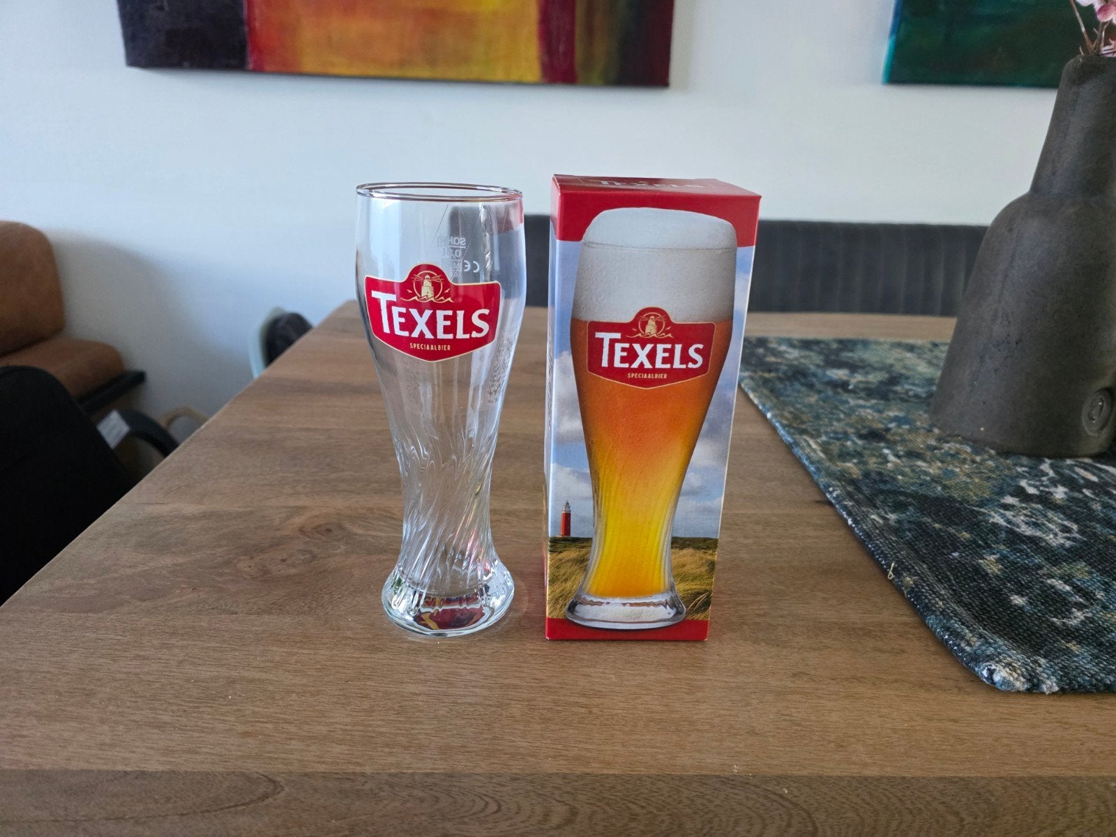 Texels glas, Verzamelen, Ophalen, Nieuw, Bierglas
