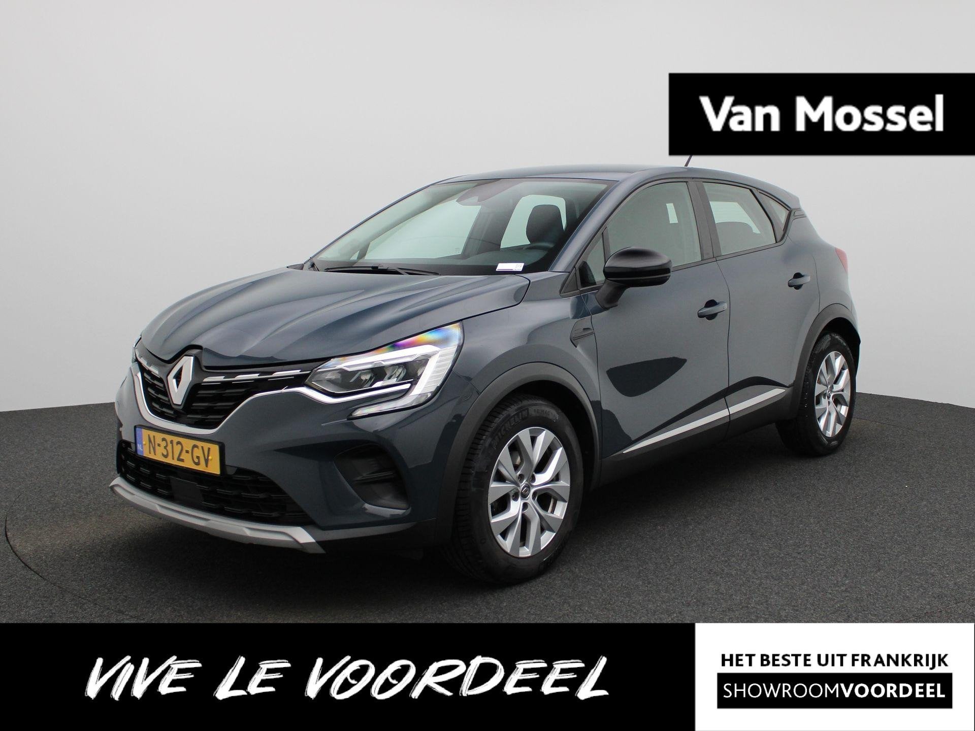 Renault Captur 1.0 TCe 90 Zen | Airco | Apple Carplay/Androi, Voorwielaandrijving, Dealer onderhouden, Stof, Gebruikt