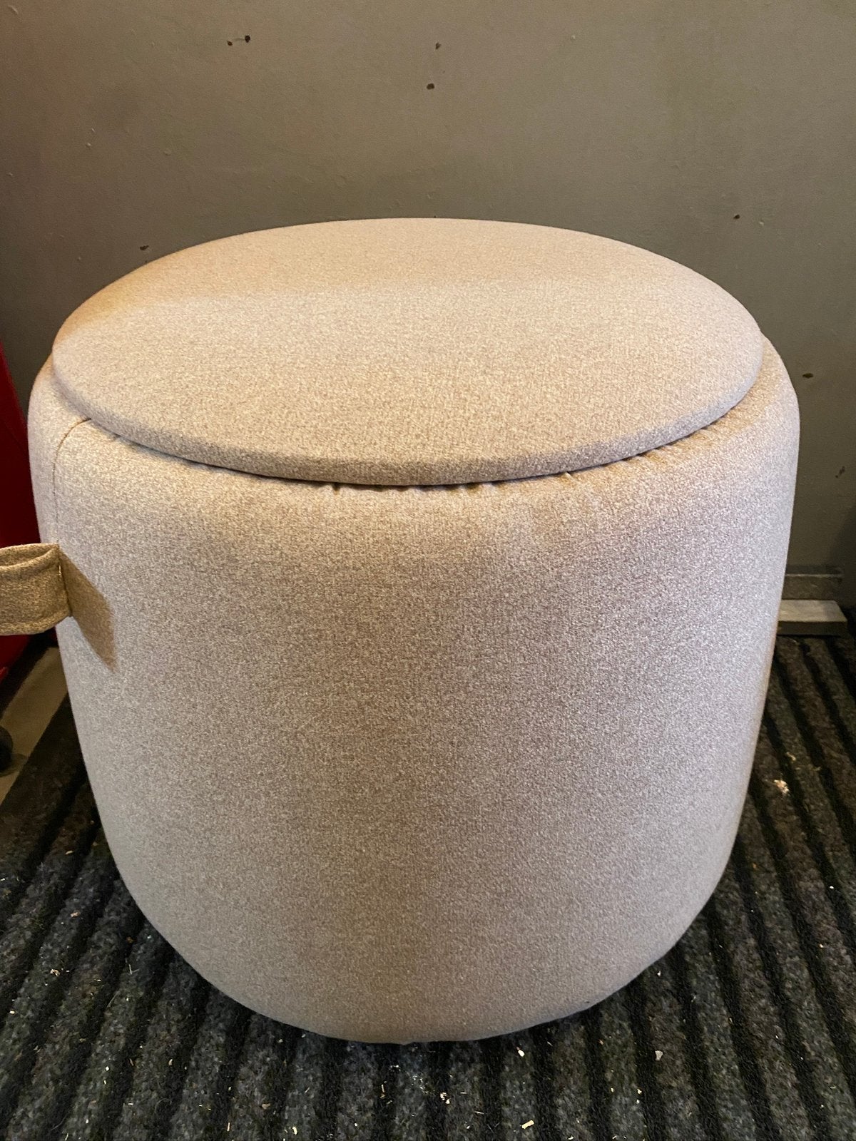 Poef “Järrestad” Ikea, Ophalen, Minder dan 50 cm, Rond, 75 tot 100 cm