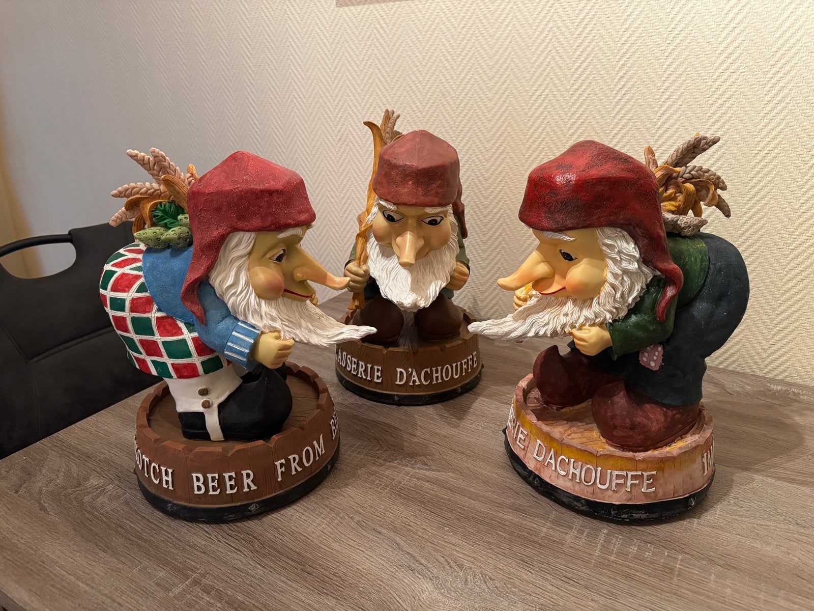 La Chouffe kabouters Gezocht !, Ophalen of Verzenden, Zo goed als nieuw
