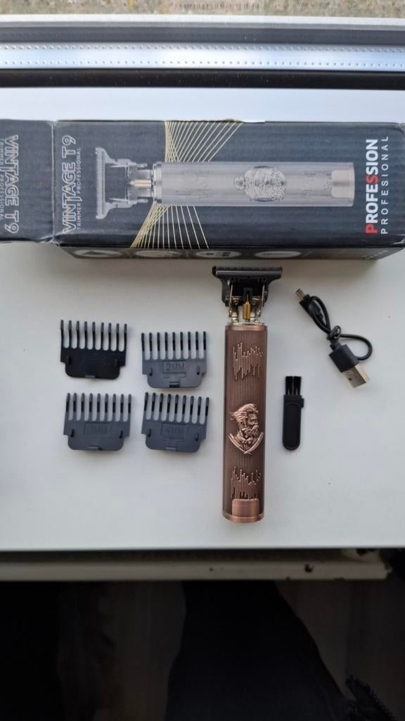 5 soorten scheerapparaten/trimmers met onderdelen - nieuw, Ophalen of Verzenden, Nieuw, Haarverzorging