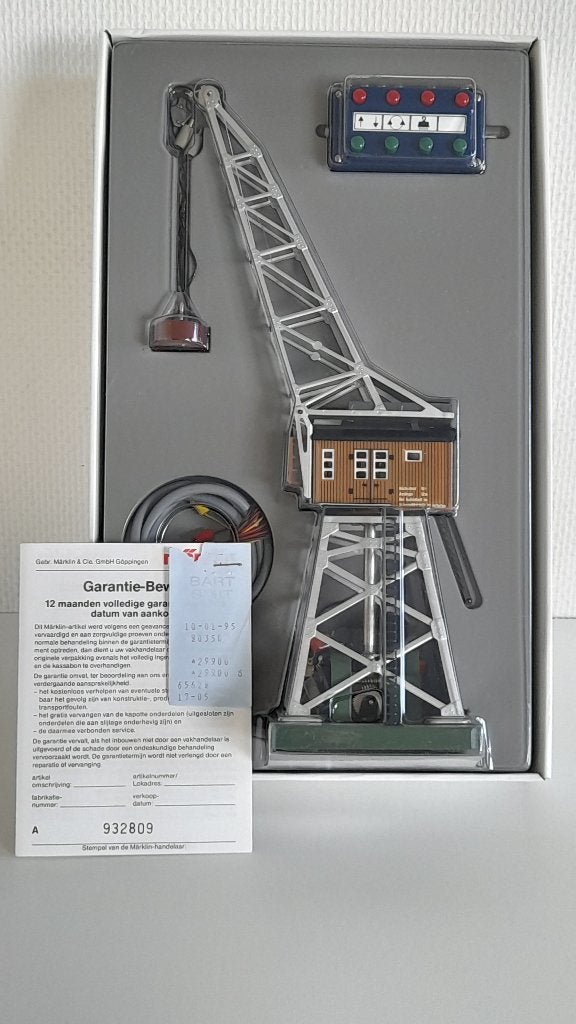 MARKLIN H0(7051) V 03 ELEKTRISCHE KRAAN(NIEUW IN DE OVP), Wisselstroom, Overige typen, Nieuw, Ophalen of Verzenden