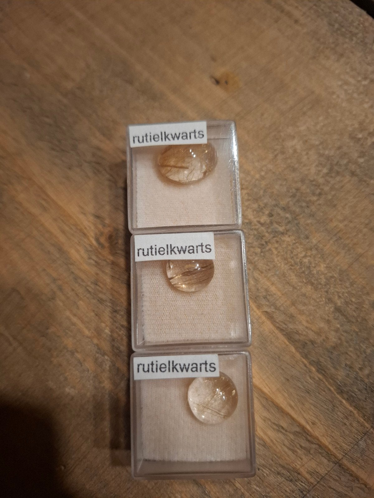 Rutiellkwarts en Brasilie edelstenen, Ophalen of Verzenden