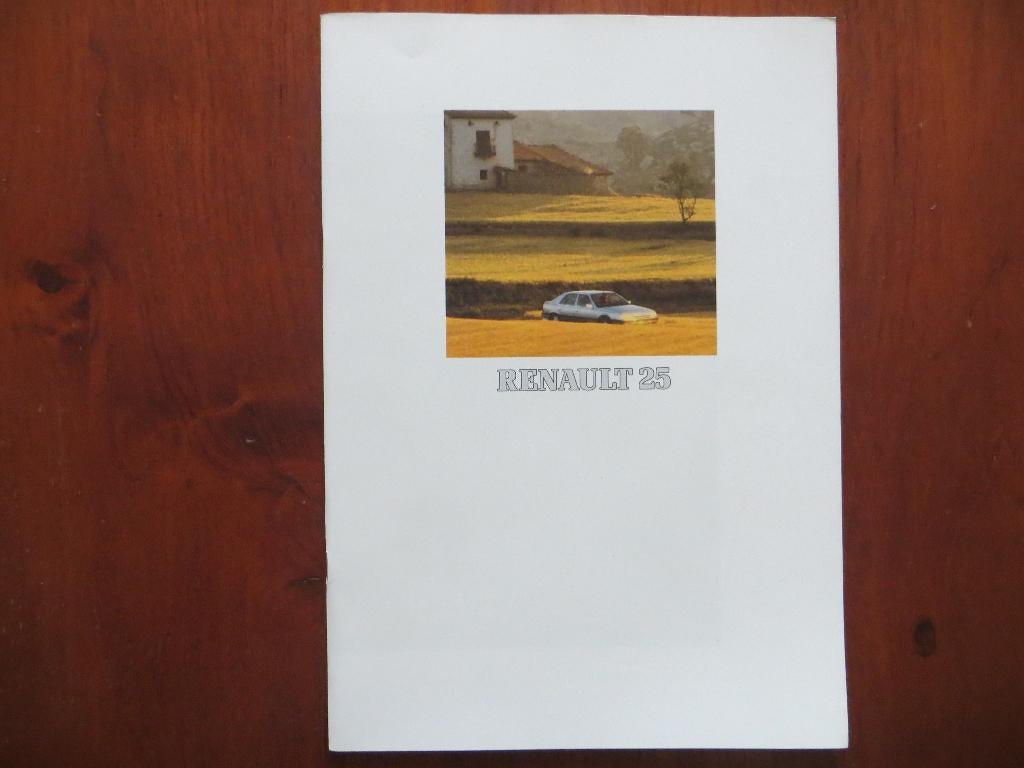 Renault 25 (maart 1990), Ophalen of Verzenden, Nieuw, Renault