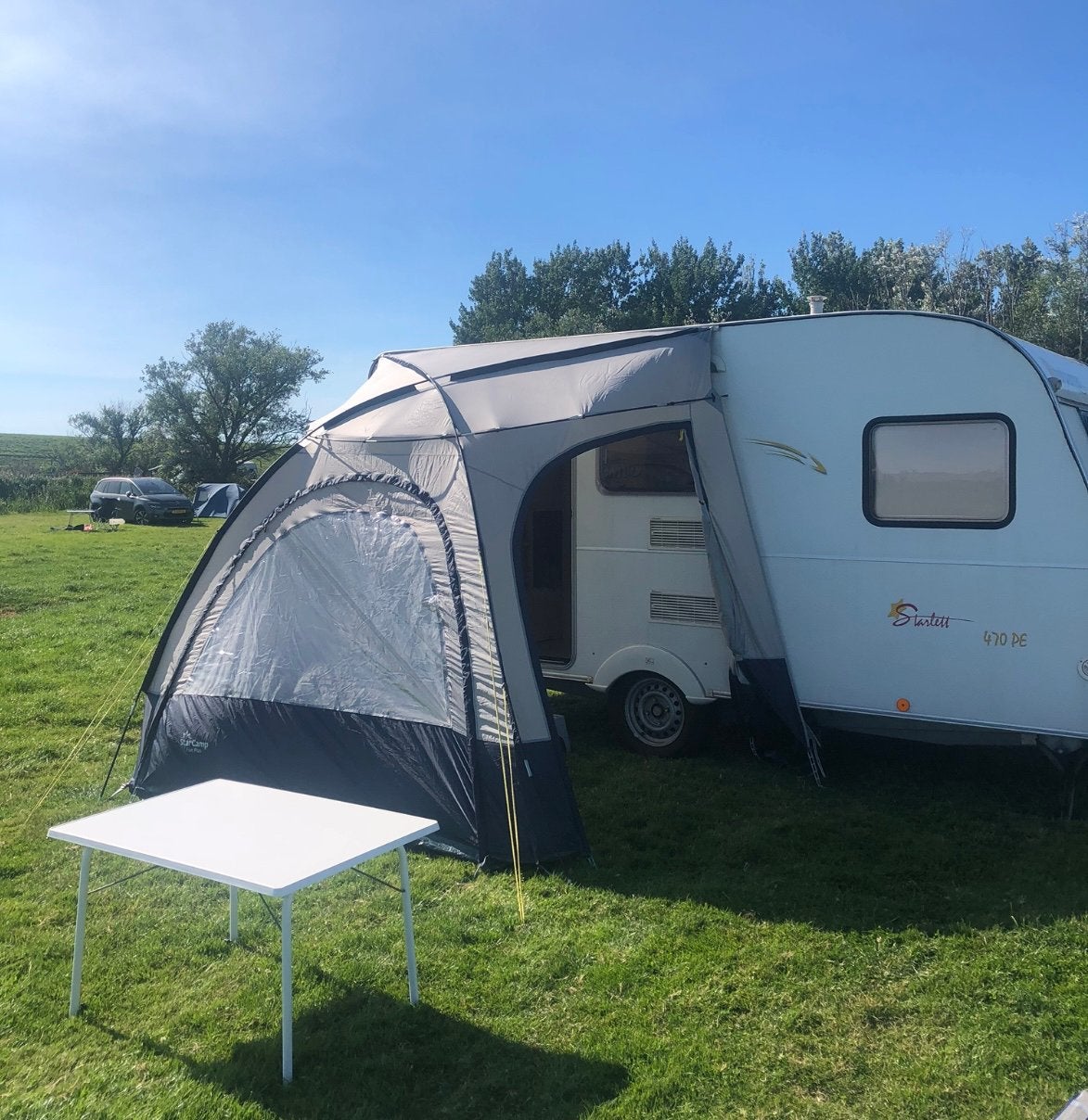 Star camp lichtgewicht universele voortent voor caravan, Ophalen of Verzenden, Tot en met 2