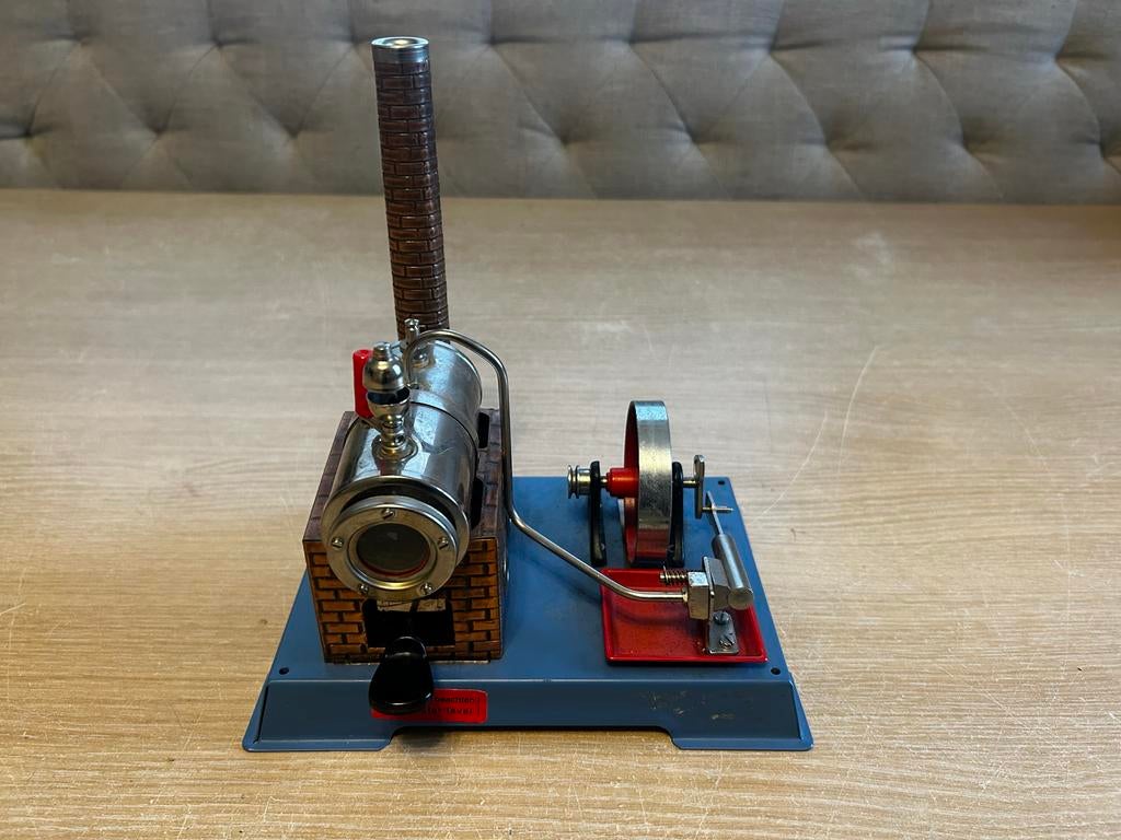 Vintage Wilesco D6 Stoommachine, Ophalen of Verzenden, Gebruikt, Groter dan 1:32