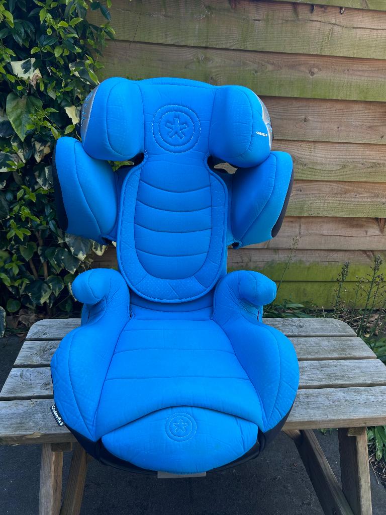 Kiddy autostoel - cruiserfix 3, 15 t/m 36 kg, Verstelbare rugleuning, Zo goed als nieuw, Isofix