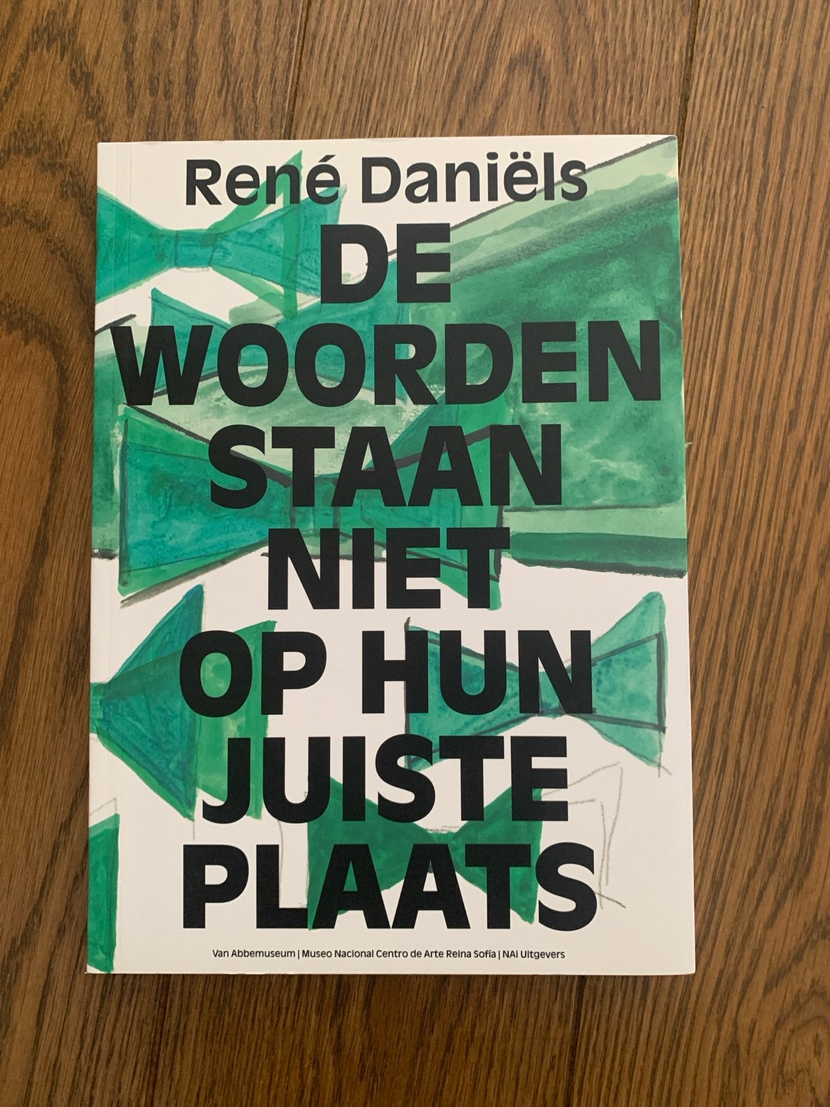 René Daniëls: De Woorden Staan Niet Op Hun Juiste Plaats, Ophalen of Verzenden, Zo goed als nieuw, Overige onderwerpen