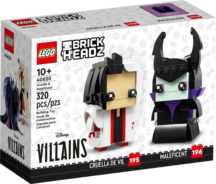 Lego Brickheadz Disney Cruella & Maleficent nr 40620, Lego, Lego, BrickHeadz, Lego