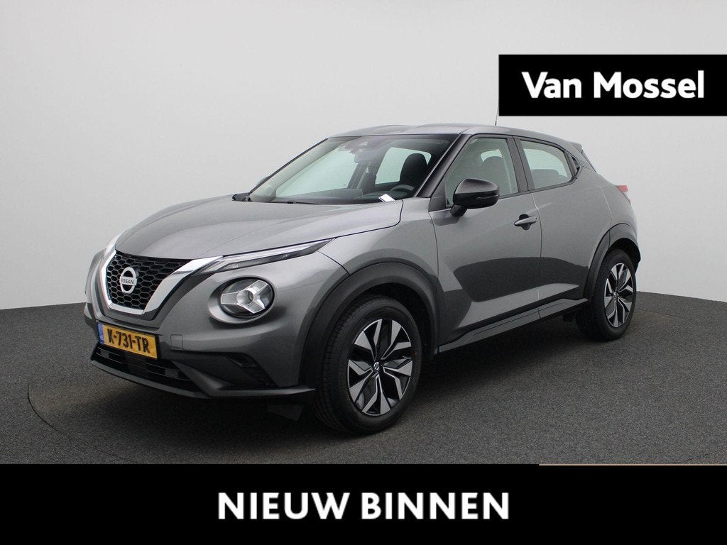 Nissan Juke 1.0 DIG-T Acenta | APPLE CARPLAY | ANDROID AUTO, Auto's, Nissan, Voorwielaandrijving, 12 maanden, Stof, Euro 6