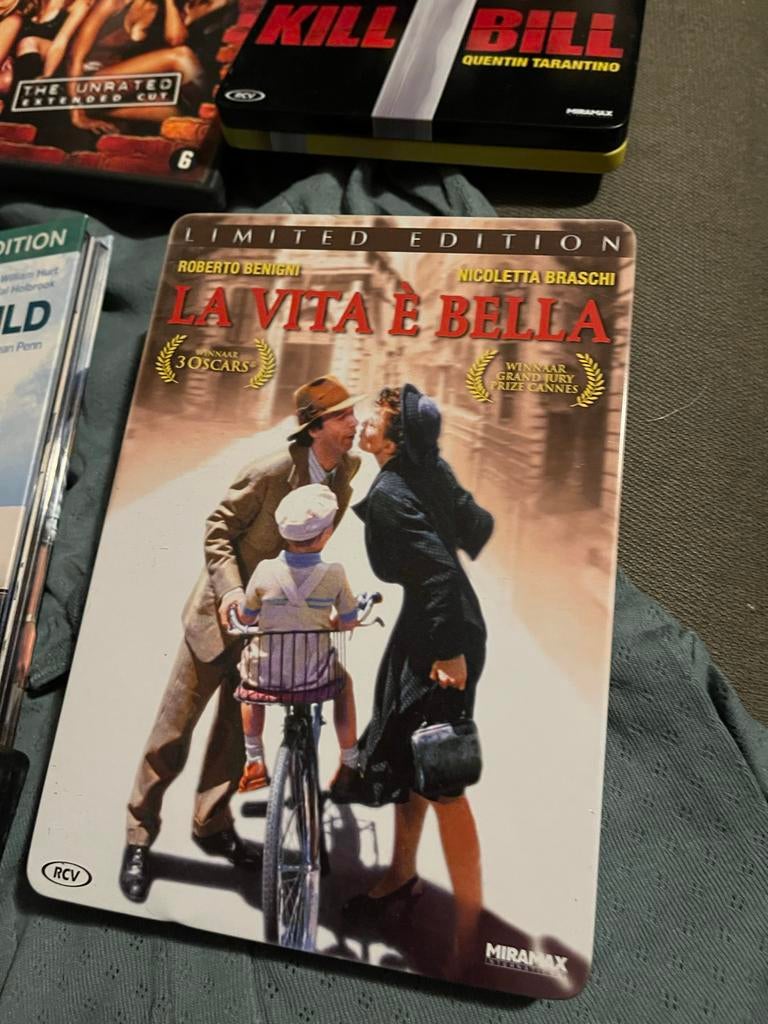 La Vita è Bella - Limited Edition DVD (Roberto Benigni), Vanaf 12 jaar, Ophalen of Verzenden, Zo goed als nieuw, Waargebeurd drama