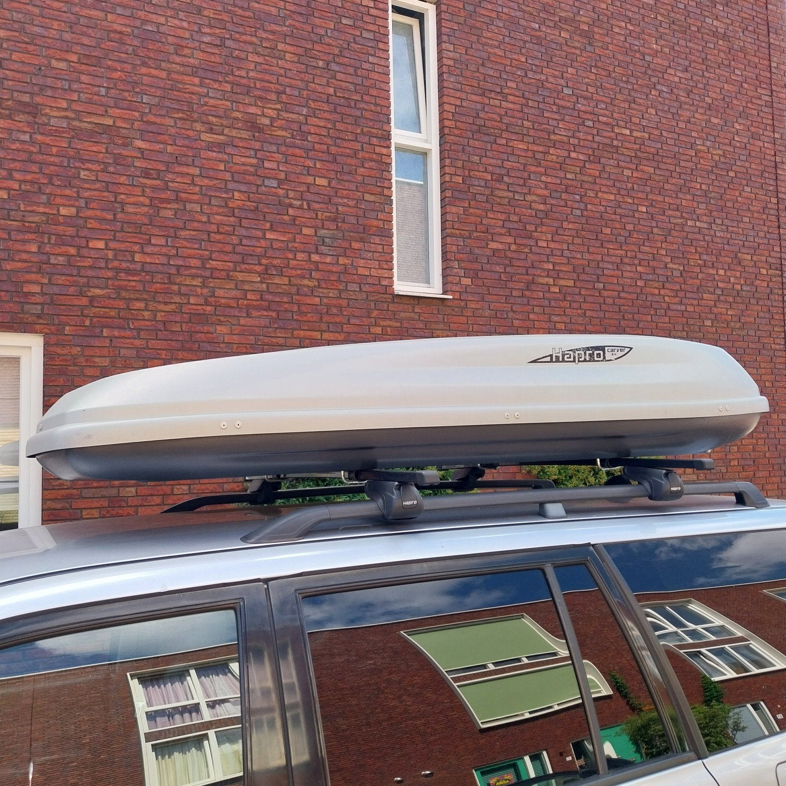 Hapro Carver 8.4 XL dakkoffer (550 liter), Auto diversen, Ophalen, Zo goed als nieuw