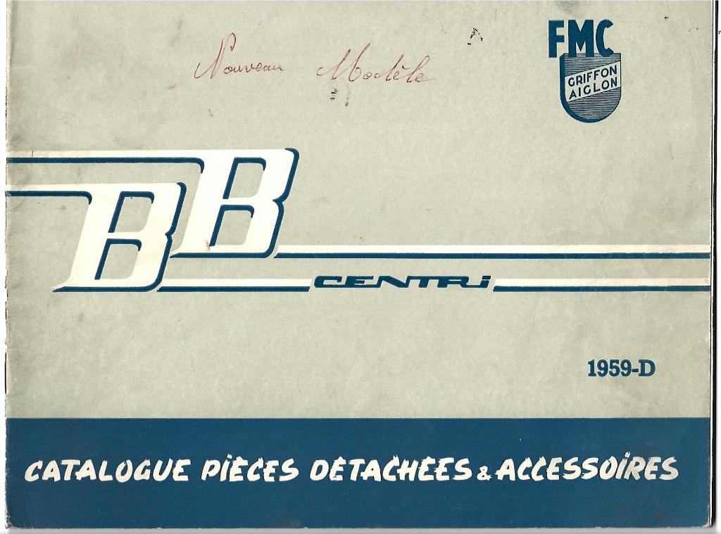 Peugeot BB onderdelenboek cataloque (4265z), Ophalen of Verzenden, Gebruikt